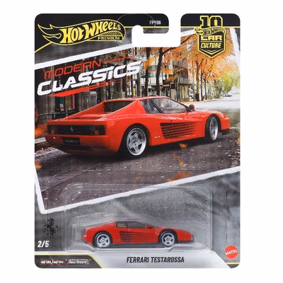 Immagine di Veicolo MATTEL HW Premium Car Culture Ferrari Testarossa JKF00