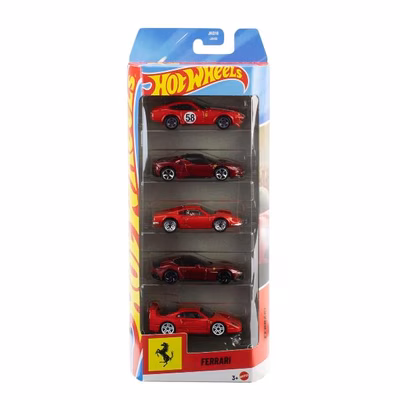 Immagine di Veicolo MATTEL HW Ferrari 5-PACK JLN12