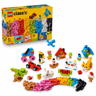 Immagine di Costruzioni LEGO Mattoncini colorati creativi 11045