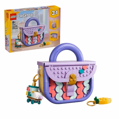 Immagine di Costruzioni LEGO Borsetta alla Moda Portaoggetti 31391