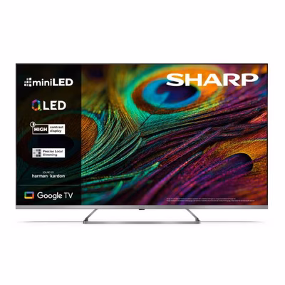 Immagine di Tv 55" uhd 4K (3840x2160) SHARP 55 UHD 4K Google TV MiniLed QLED 55JP7765E