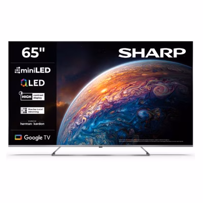 Immagine di Tv 65" uhd 4K (3840x2160) SHARP 65 UHD 4K Google TV MiniLed QLED 65JP7765E