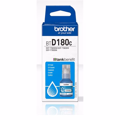 Immagine di Inkjet ciano BROTHER BTD180C