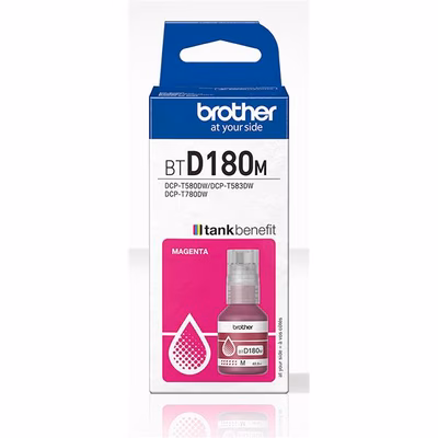 Immagine di Inkjet magenta BROTHER BTD180M