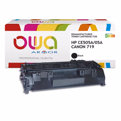 Immagine di Toner Laser rigenerato OWA HP CE505A nero