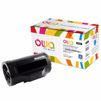 Immagine di Toner Laser rigenerato OWA EPSON C13S050689 nero
