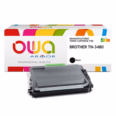 Immagine di Toner Laser rigenerato OWA BROTHER TN-3480 nero