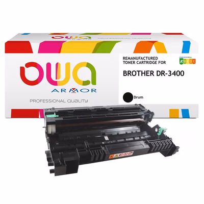 Immagine di Drum rigenerato OWA BROTHER DR-3400 nero