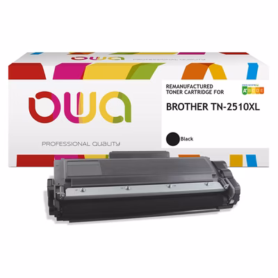 Immagine di Toner Laser rigenerato OWA BROTHER TN-2510XL nero