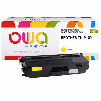 Immagine di Toner Laser rigenerato OWA BROTHER TN-910G giallo