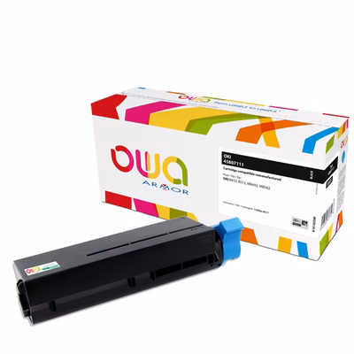 Immagine di Toner Laser rigenerato OWA OKI 45807111 nero