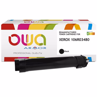 Immagine di Toner Laser rigenerato OWA XEROX 106R03480 nero