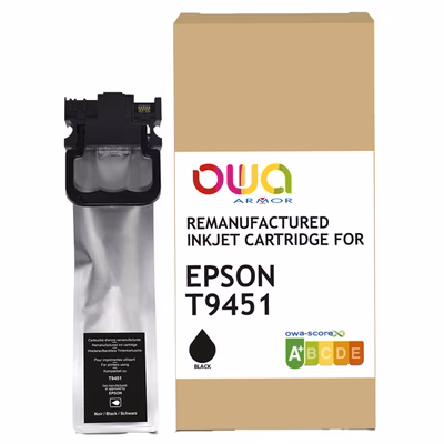 Immagine di Inkjet rigenerato OWA EPSON C13T945140 nero