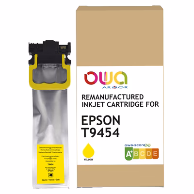 Immagine di Inkjet rigenerato OWA EPSON C13T945440 giallo