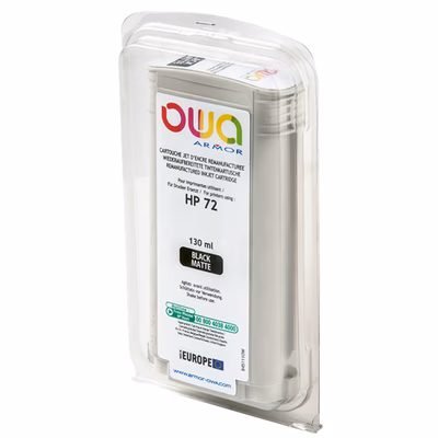 Immagine di Inkjet rigenerato OWA HP C9403A nero matte