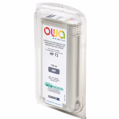 Immagine di Inkjet rigenerato OWA HP C9374A grigio