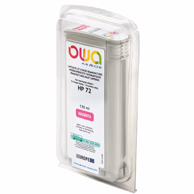Immagine di Inkjet rigenerato OWA HP C9372A magenta