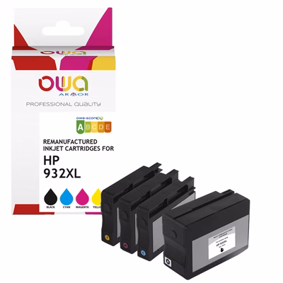 Immagine di Multipack Inkjet rigenerato OWA HP CN053AE nero+colore