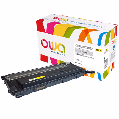 Immagine di Toner Laser rigenerato OWA SAMSUNG CLT-Y4092S giallo
