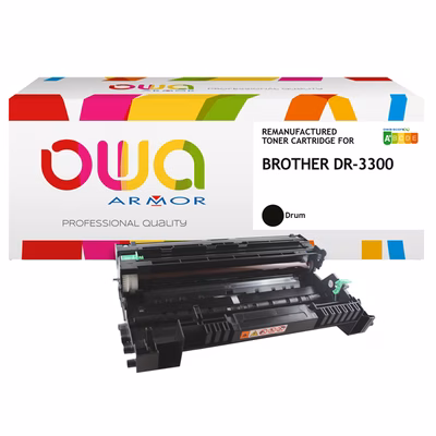 Immagine di Drum rigenerato OWA BROTHER DR-3300 nero