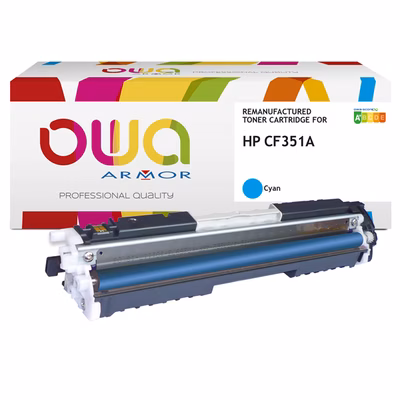 Immagine di Toner Laser rigenerato OWA HP CF351A ciano