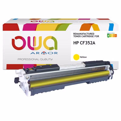 Immagine di Toner Laser rigenerato OWA HP CF352A giallo