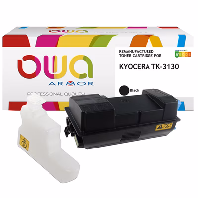 Immagine di Toner Laser rigenerato OWA KYOCERA TK-3130 1T02LV0NL0 nero