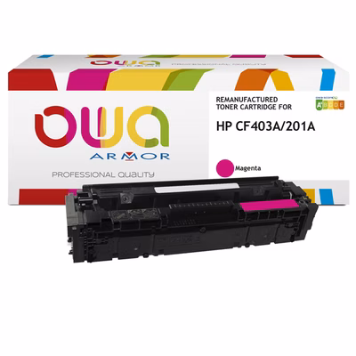 Immagine di Toner Laser rigenerato OWA HP CF403A magenta
