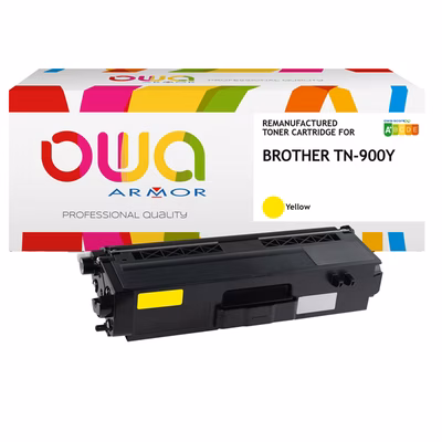 Immagine di Toner Laser rigenerato OWA BROTHER TN-900Y giallo