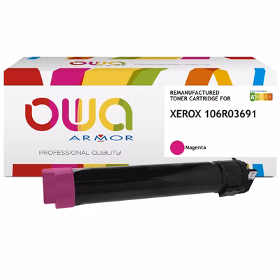 Immagine di Toner Laser rigenerato OWA XEROX 106R03691 magenta