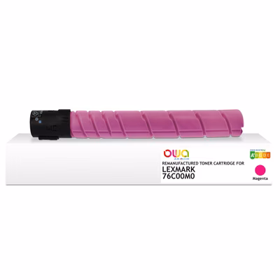 Immagine di Toner Laser rigenerato OWA LEXMARK 70C00M0 magenta