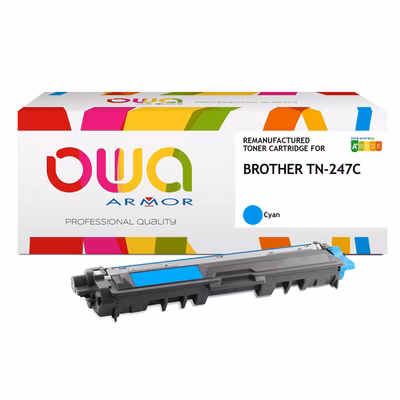 Immagine di Toner Laser rigenerato OWA BROTHER TN-247C ciano
