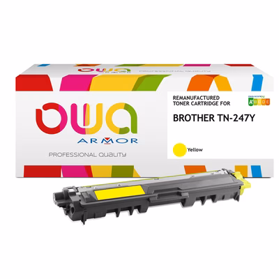 Immagine di Toner Laser rigenerato OWA BROTHER TN-247Y giallo