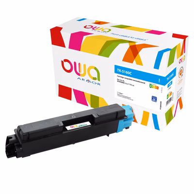 Immagine di Toner Laser rigenerato OWA KYOCERA 1T02NTCNL0 ciano