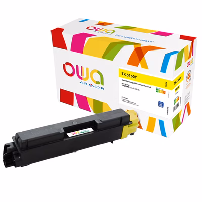Immagine di Toner Laser rigenerato OWA KYOCERA 1T02NTANL0 giallo