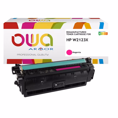 Immagine di Toner Laser rigenerato OWA HP W2123X magenta