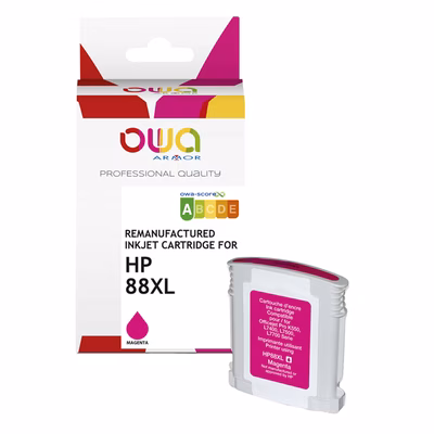 Immagine di Inkjet rigenerato OWA HP C9392AE magenta