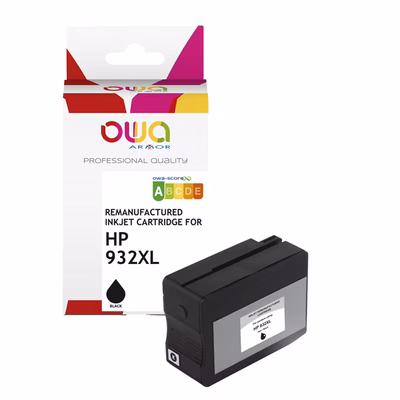 Immagine di Inkjet rigenerato OWA HP CN053AE nero