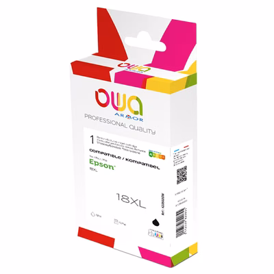 Immagine di Inkjet rigenerato OWA EPSON C13T18114010 nero