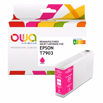 Immagine di Inkjet rigenerato OWA EPSON C13T79034010 magenta