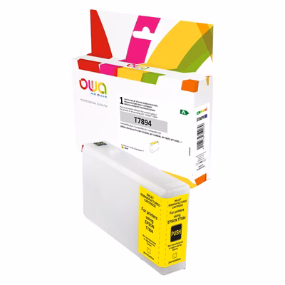 Immagine di Inkjet rigenerato OWA EPSON C13T789440 giallo