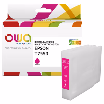 Immagine di Inkjet rigenerato OWA EPSON C13T755340 magenta