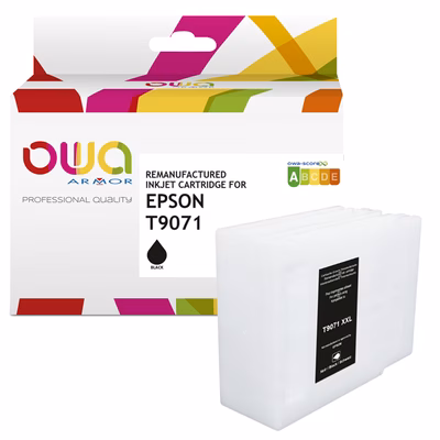 Immagine di Inkjet rigenerato OWA EPSON C13T907140 nero