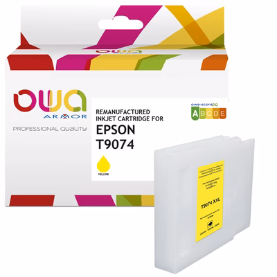 Immagine di Inkjet rigenerato OWA EPSON C13T907440 giallo