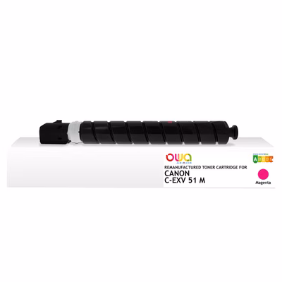Immagine di Toner Laser rigenerato OWA CANON 0483C002 magenta