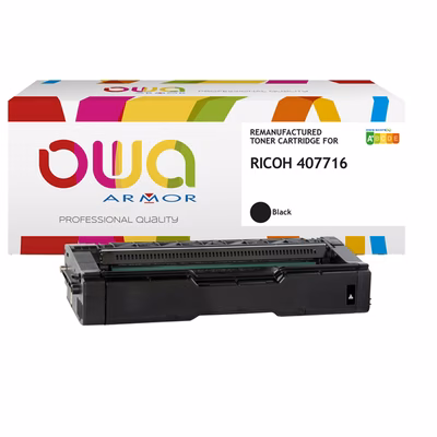 Immagine di Toner Laser rigenerato OWA RICOH 407716 nero