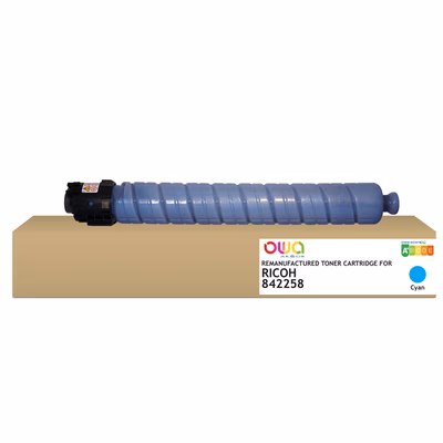 Immagine di Toner Laser rigenerato OWA RICOH 842258 ciano