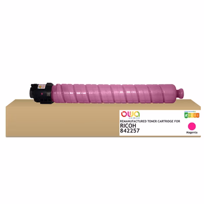 Immagine di Toner Laser rigenerato OWA RICOH 842257 magenta