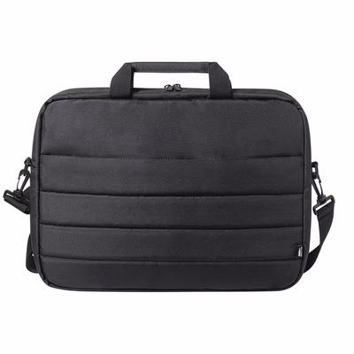 Immagine di Borsa portadocumenti Bakex in poliestere RPET con tracolla colore nero 30+
