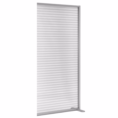 Immagine di Paretina INUNO in PETG trasp. rigato L.101,5x179 (mod.agg.)